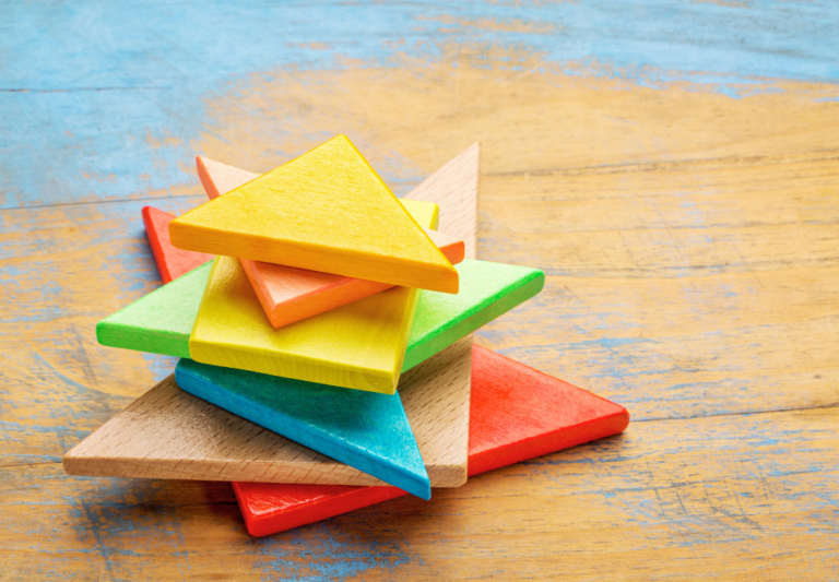 Fine motor pattern blocks